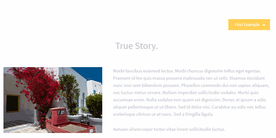 Fancy Image Gallery Animation