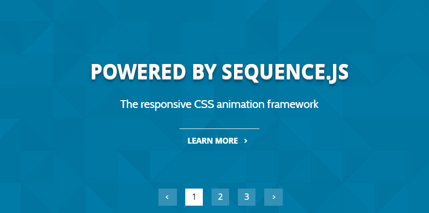 Sequence.js – Basic Parallax Theme