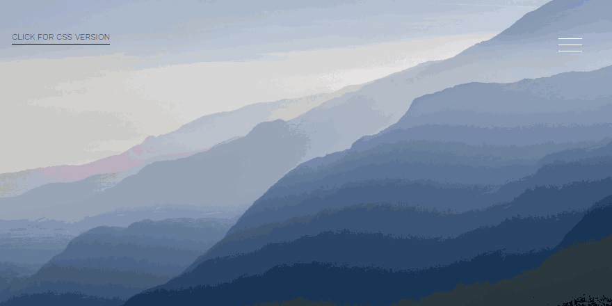 Fullscreen Flexbox Overlay Navigation Using Velocity.js