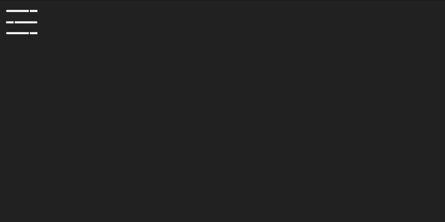 Star Wars Lightsaber Hamburger Menu Icon