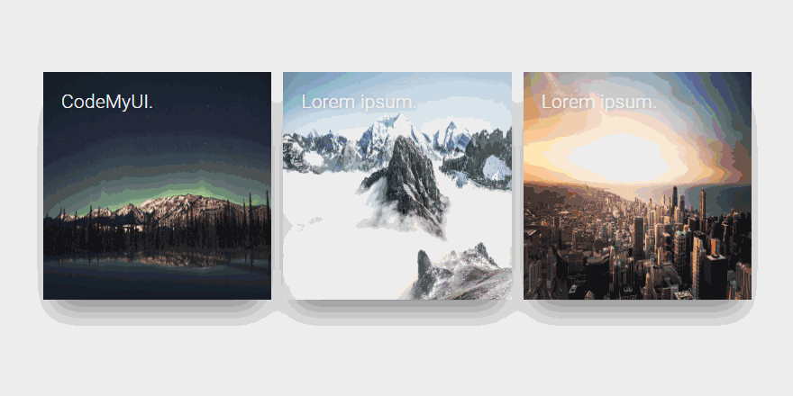 Card UI Blog Tiles Layout in Pure CSS