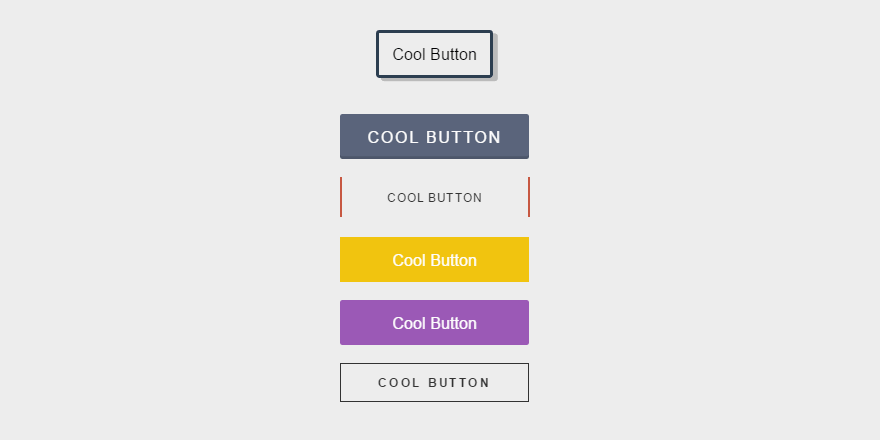 Fancy Button Effects