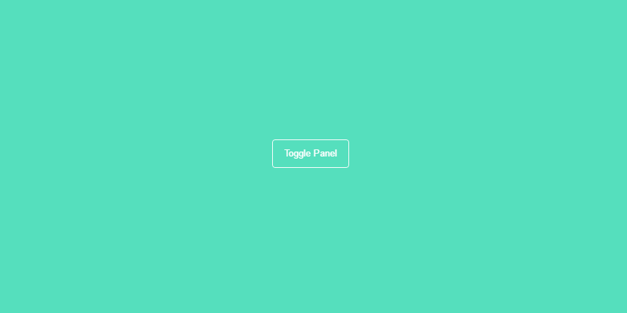 Modal Sidebar Toggle Button