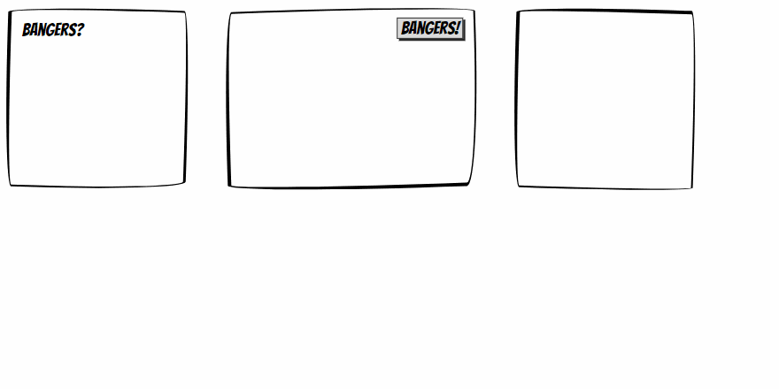 Comicbook Inspired Hand Drawn Borders