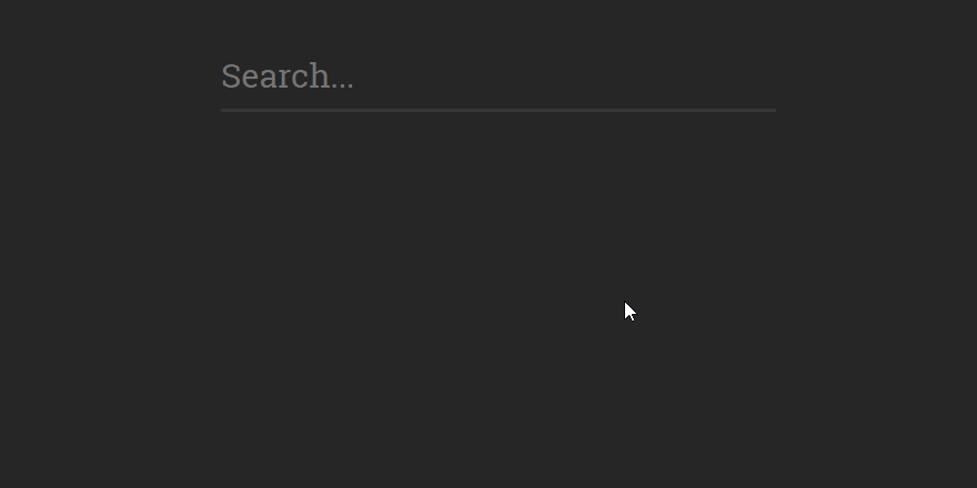Input Highlight as seen on Tripadvisor