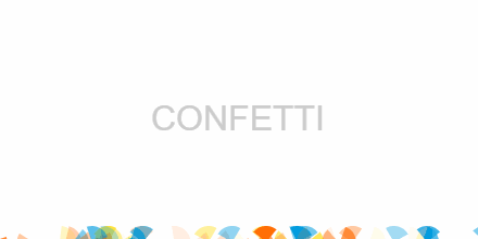 Confetti Falling Background Using Canvas