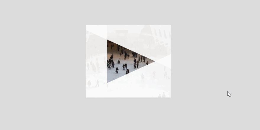 Play Button to Video Transition using clip-path