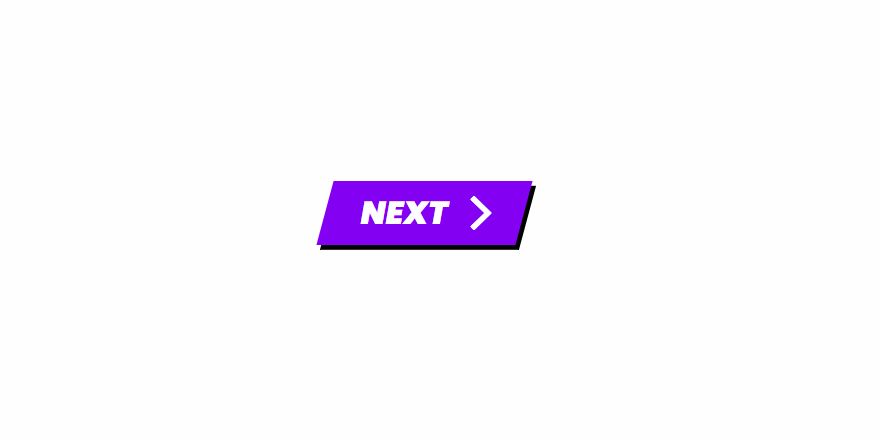 Css Angel Buttons Pure CSS Cartoon Style Angled Button โ CodeMyUI