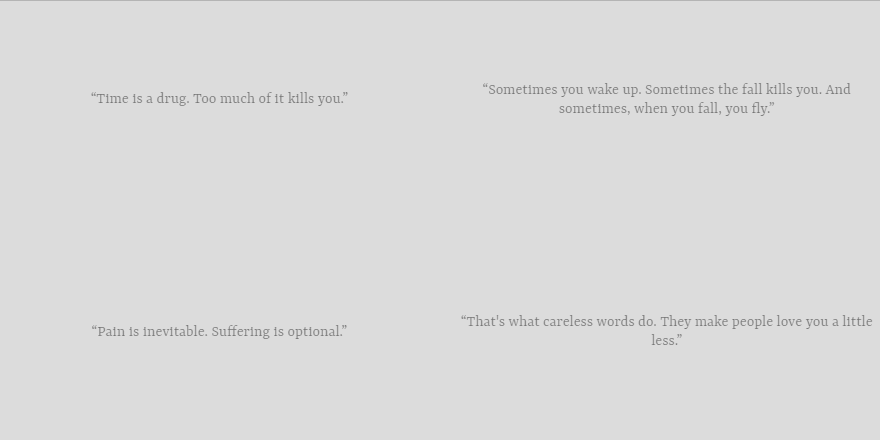 Hover Effects for Quotes and Text