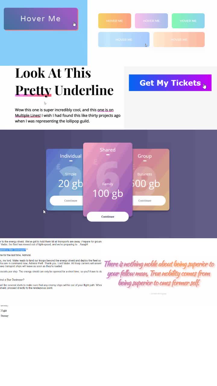 38 Gradient Design Inspiration - HTML & CSS Snippets Ξ ℂ𝕠𝕕𝕖𝕄𝕪𝕌𝕀