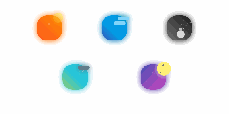 Pure Css Animated Weather Icons Codemyui - Vintage Picture Collection - Full HD Quality