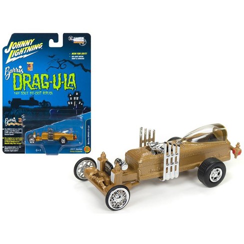 Autoworld  JLSS003 1/64 Johnny Lightning Silver screen  George Barris Dragula (B11)