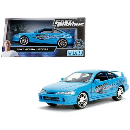 Jada 30739 Fast & Furious Mia's Honda Acura Integra 1995 1:24 scale - us