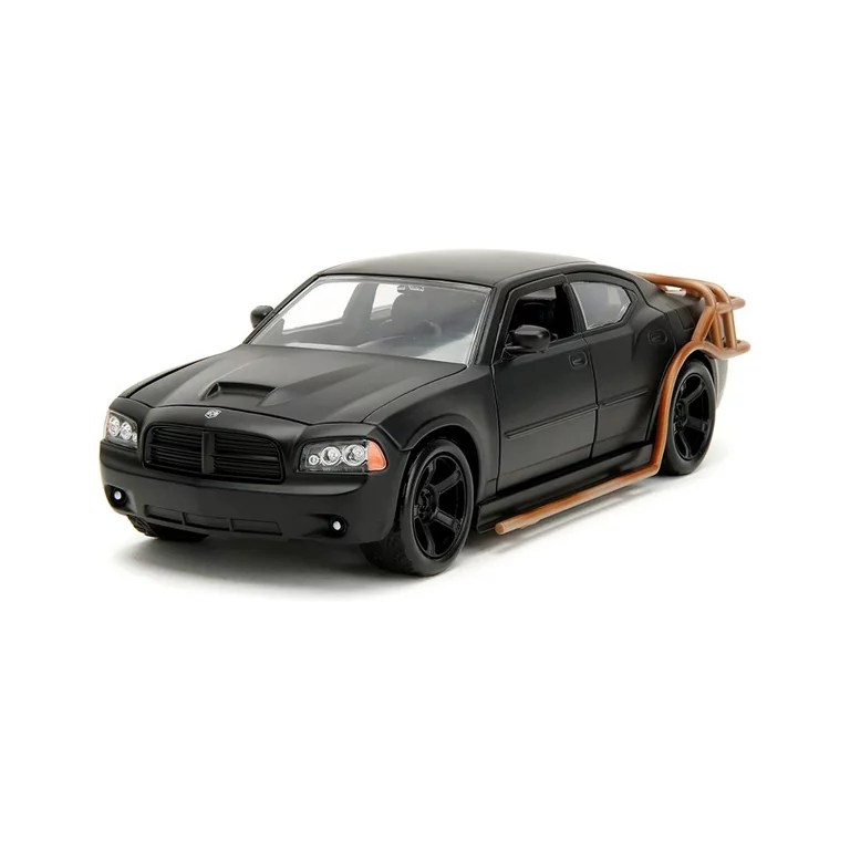 Jada 33373 1/24 Fast & Furious 2006 Dodge Charger Heist Car - Black