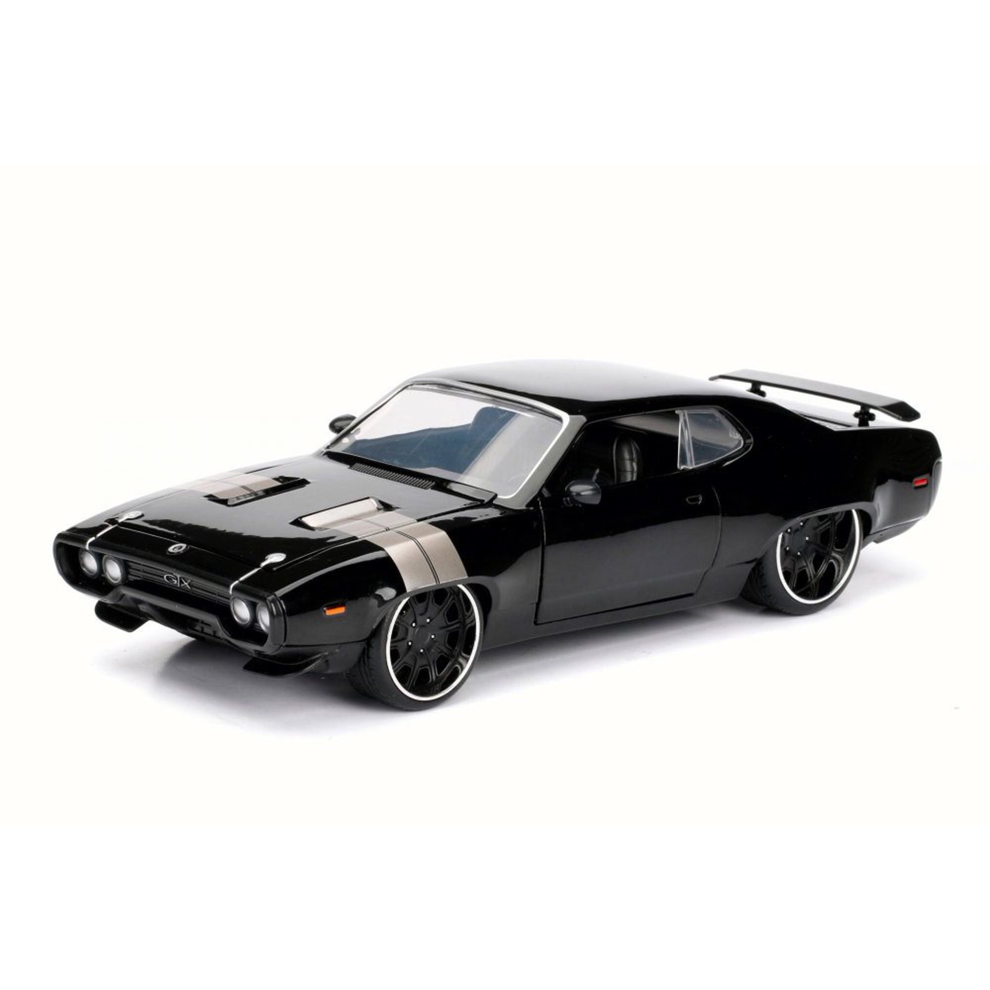 Jada 98292 1/24 Fast & Furious - Dom's Plymouth GTX Hard Top - Black