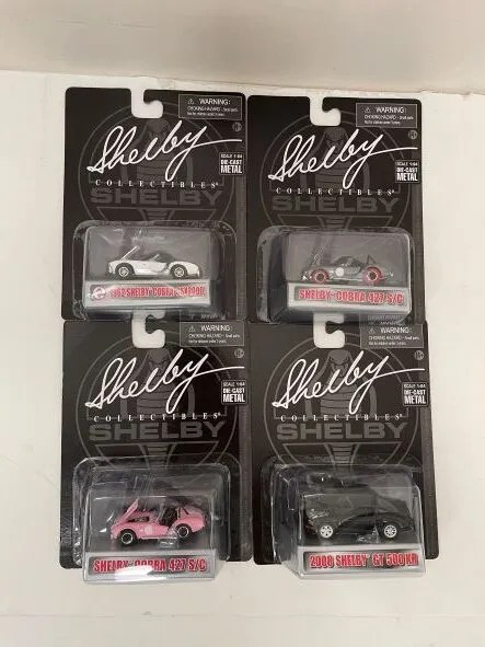 Shelby Collectibles 1:64 Shelby 50th Anniversary Assortment Q ( 4 different ones) – SC-16403Q B7/A4