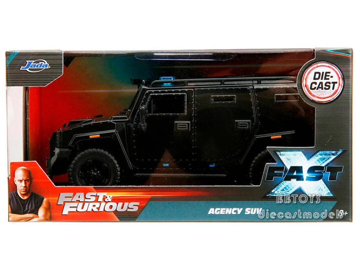 Jada 1/32 34449 fast & Furious Agency SUV Matt Black From Fast X