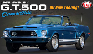 Acme A1801848 1/18 1968 Shelby GT500 - Convertible - Blue with white stripes BAY 2 - B2