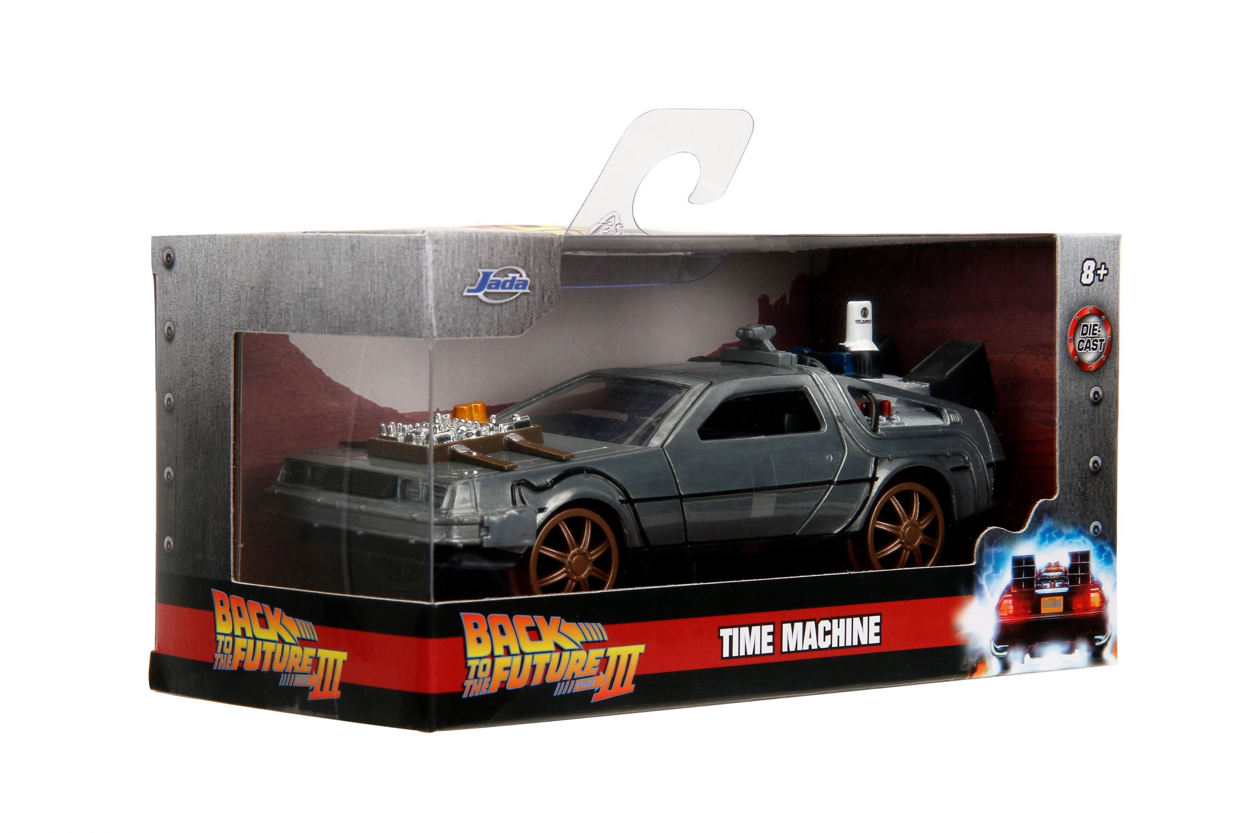Jada 34786 1:32 1:32 BTTF - TIME MACHINE TRAIN WHEELS
