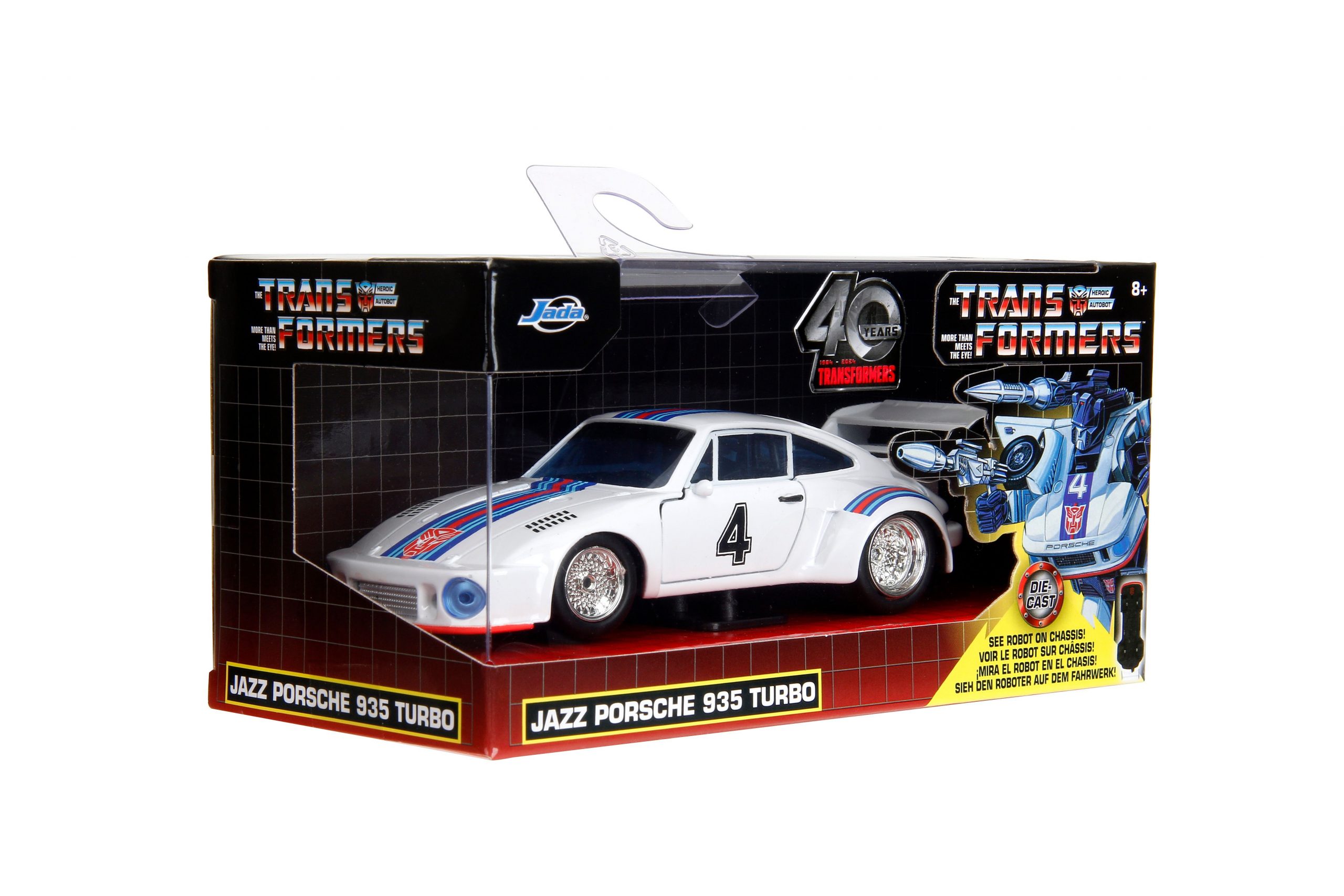Jada 34793 1:32 Transformers - Porsche 935 Turbo - G1 Jazz