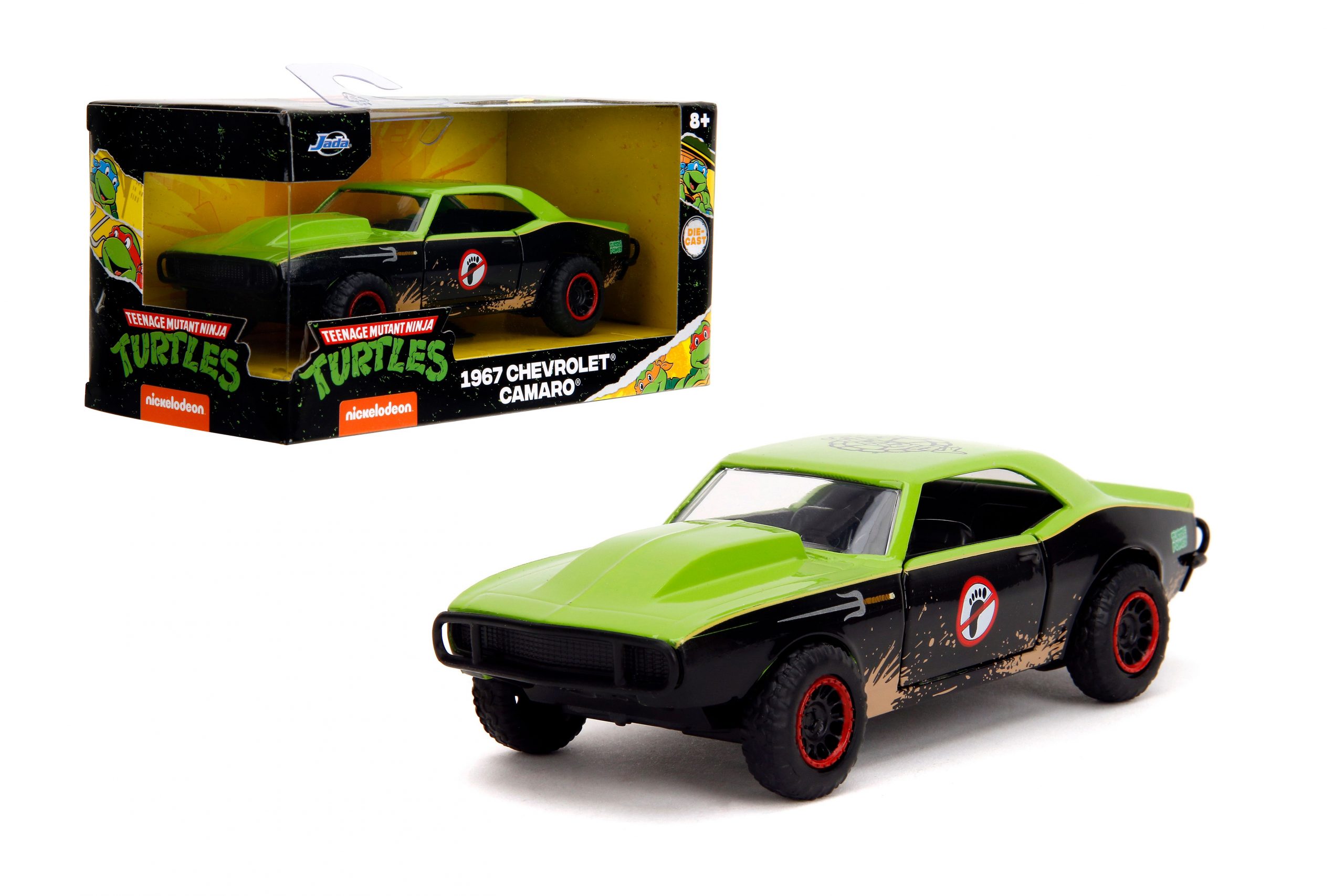 Jada 35665 1:32 TMNT - 1967 Chevy Camaro Off Road