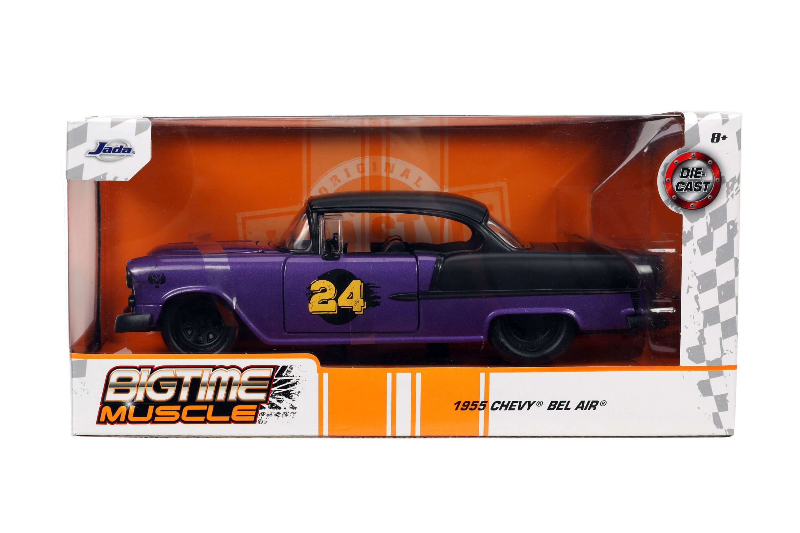 Jada 32699 1/24 Big Time Muscle - 1955 Chevy Bel Air Hardtop
