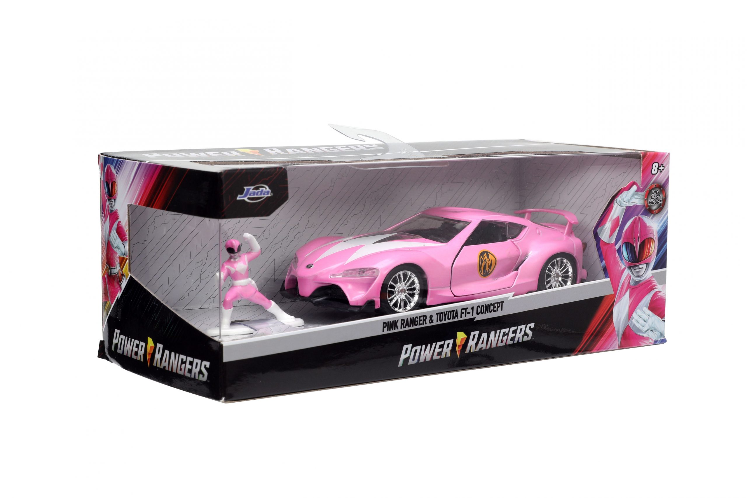 Jada 33079 1:32 Toyota FT-1 Concept w/PINK RANGER