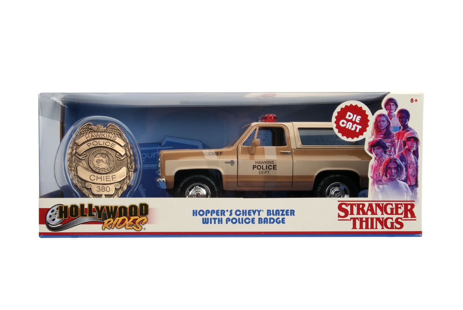 Jada 31111 1:24 STRANGER THINGS - 1980 Chevy Blazer w/Badge