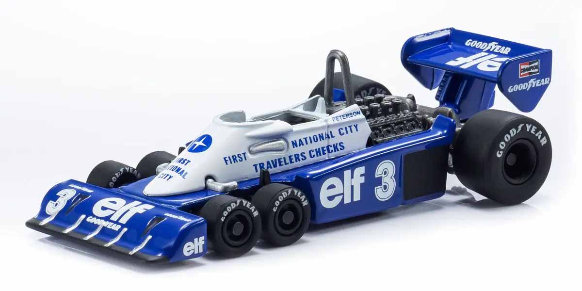 KYOSHO KS07038B3 1:64 DIE CAST COLLECTION TYRRELL P34 1977 NO.3