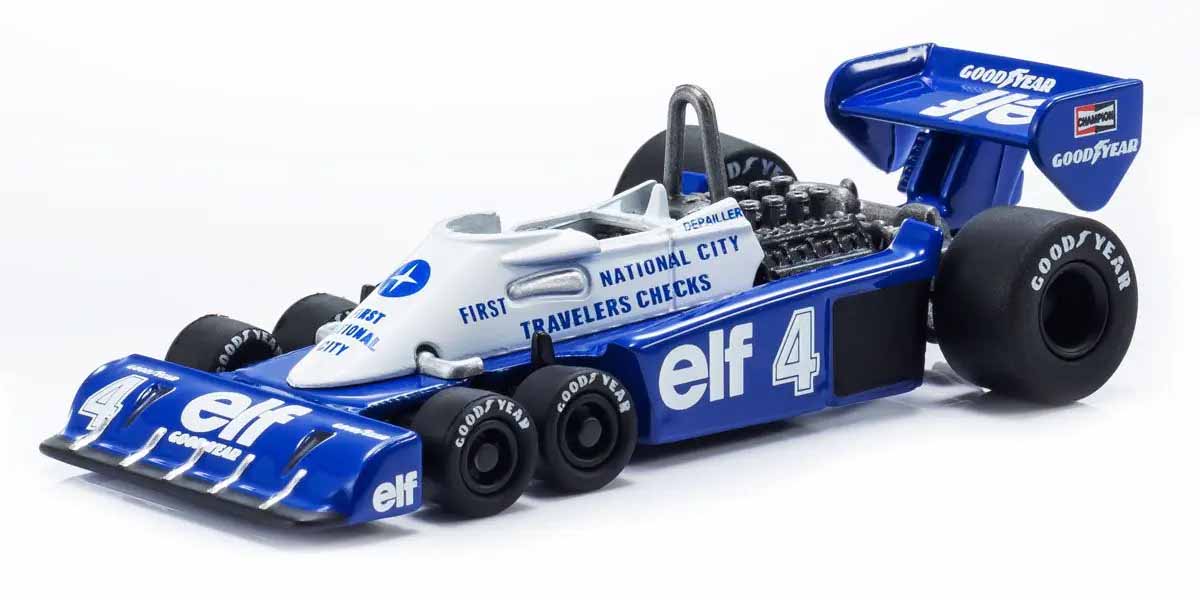 KYOSHO KS07038B4 1:64 DIE CAST COLLECTION TYRRELL P34 1977 NO.4