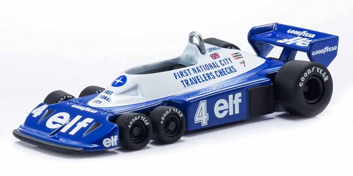 KYOSHO KS07038B6 1:64 DIE CAST COLLECTION TYRRELL P34/2 1977 NO.4