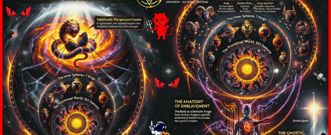 Archons Explained: Gnostic Meaning, the 7 Rulers, and How to Break the Loop