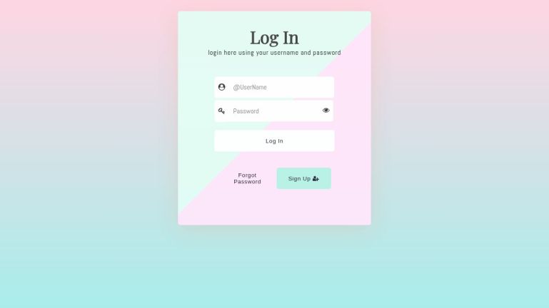 Login Form Login Form