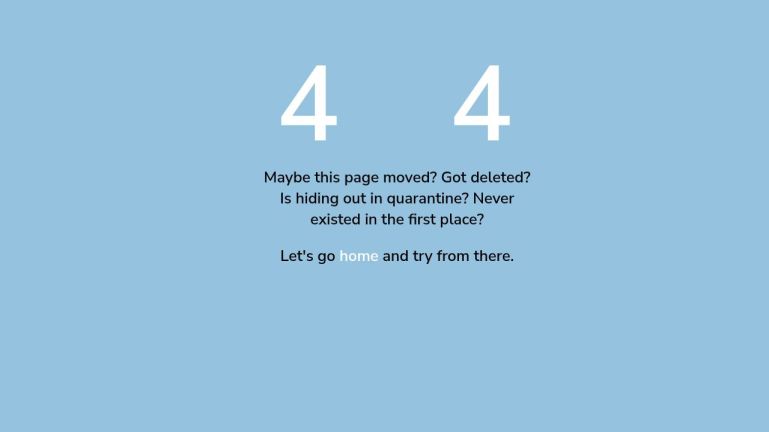 Simple 404 Page Simple 404 Page