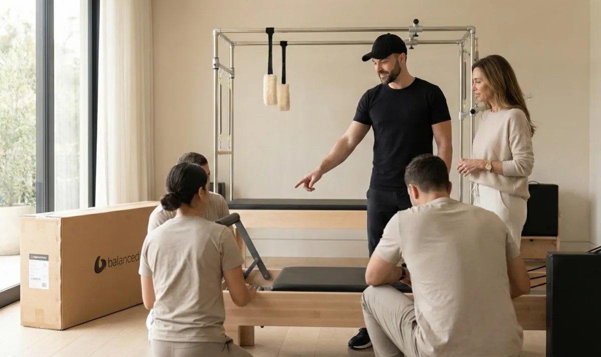 Pilates studio equipment planning – Code Pilates Academy