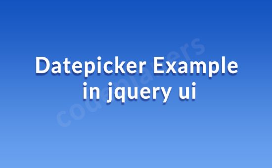 Jquery Datepicker Example Ngdeveloper - Desktop Mountain Pictures for Desktop