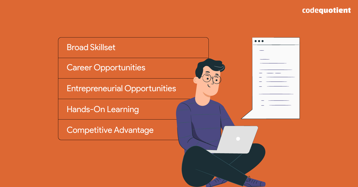 What doors could a full-stack developer course potentially open for you