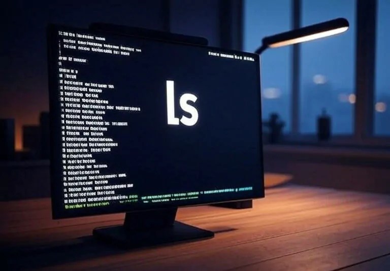 أمر ls - عرض المحتويات في لينيكس