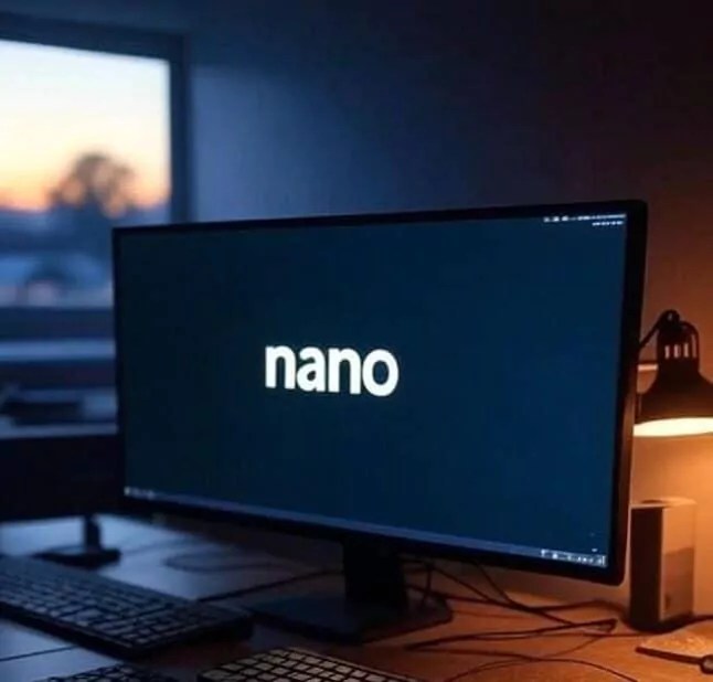 كيفية استخدام أمر nano في لينيكس كأداة تحرير النصوص