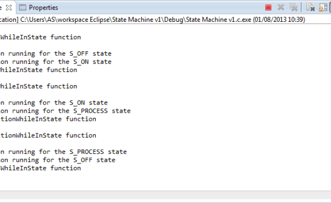 State Machine Tutorial With C Programming For Microcontrollers