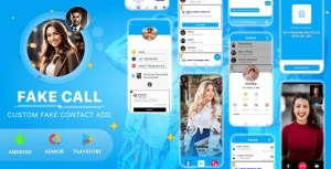 Fake Call | Fake Video Call | Dialogflow Message | Auto Message Bot System | Android App | Admob | V3.2