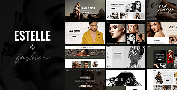 Estelle - Fashion and Modelling Agency WordPress Theme