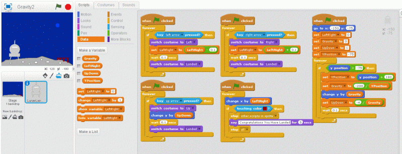 Scratch Advanced Gravity Coderdojo Athenry - Premium Abstract Picture Gallery - HD