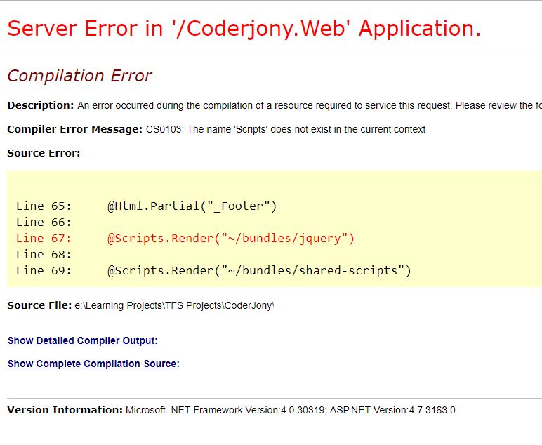 Coderjony The Name Scripts Does Not Exist In The Current Context - Best City Illustrations in Desktop