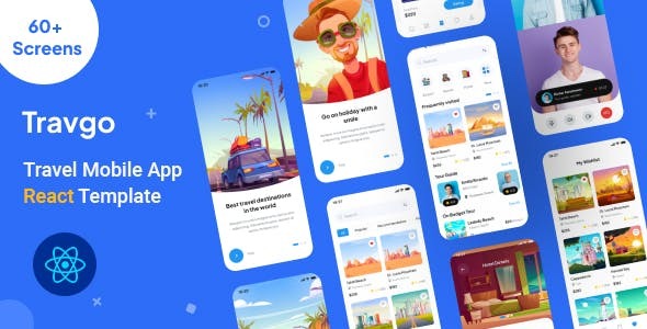 Travgo - Travel Mobile App React Template