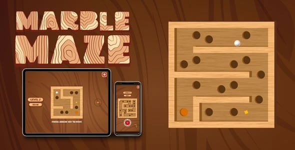 Marble Maze - HTML5 Game