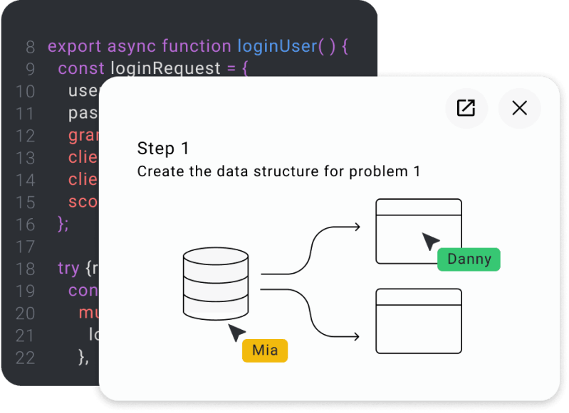 Digital Whiteboard Coderpad - Premium Dark Photo Gallery - High Resolution