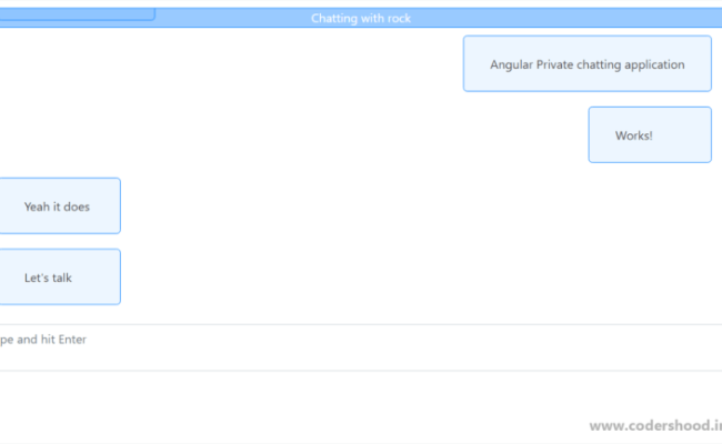 Socket Real Time Private Chatting App Using Angular 2, Nodejs, Mongodb ...