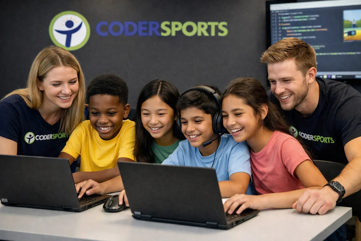 group coding project for teens