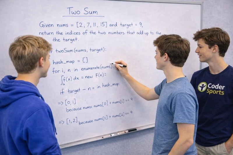 teens overcome anxiety in group coding leetcode